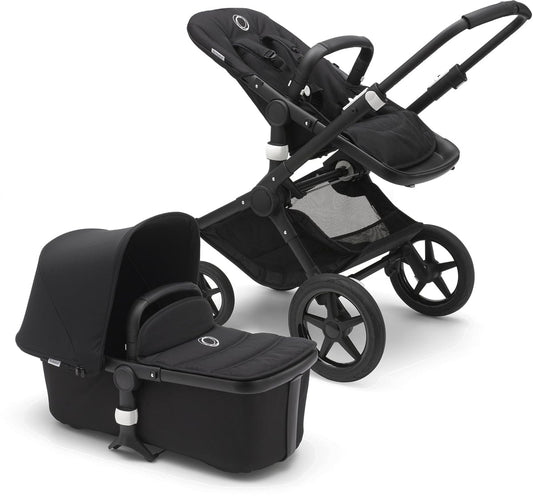Bugaboo OPEN BOX Fox Complete Stroller - Black/Black - 231110AI01-OB