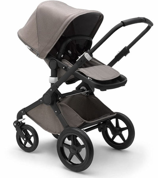 Bugaboo OPEN BOX Fox Complete Stroller - Black/Mineral Taupe - 231256AM01-ob