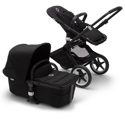 Bugaboo OPEN BOX Fox2 Complete Stroller - Black/Black/Black - 231110AI02-OB