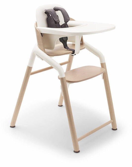 Bugaboo OPEN BOX Giraffe Complete High Chair - Neutral Wood / White - 200008002-ob