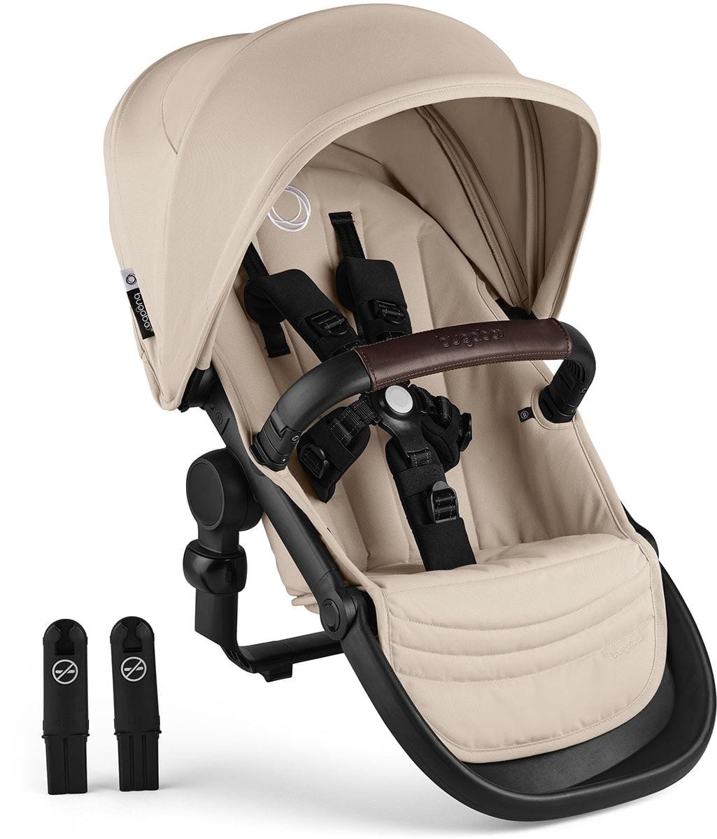 Bugaboo OPEN BOX Kangaroo Sibling Seat - Black / Desert Taupe / Desert Taupe - 100281018-OB