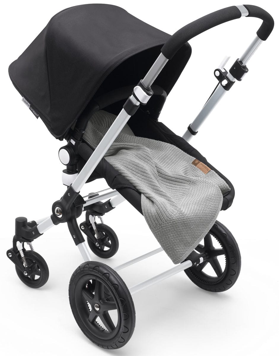 Bugaboo Soft Wool Blanket - Light Grey Melange