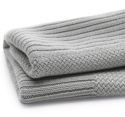 Bugaboo Soft Wool Blanket - Light Grey Melange