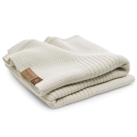 Bugaboo Soft Wool Blanket - Off White Melange