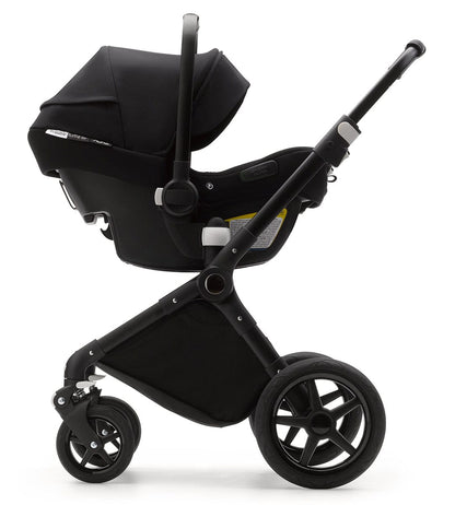 Bugaboo Turtle Air by Nuna Lightweight Infant Car Seat + RELX Base Load Leg - Black