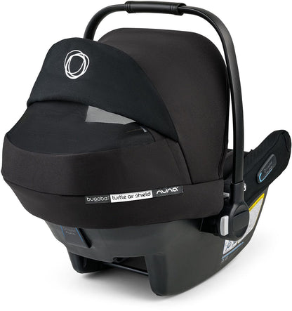 Bugaboo Turtle Air Shield By Nuna Infant Car Seat + Base - Black - 400016001