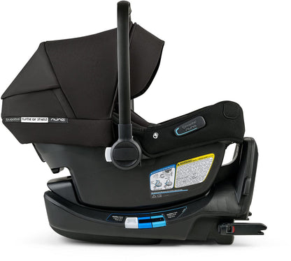 Bugaboo Turtle Air Shield By Nuna Infant Car Seat + Base - Black - 400016001