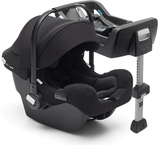 Bugaboo 2021 Turtle One Infant Car Seat by Nuna - Black - 81703ZW01