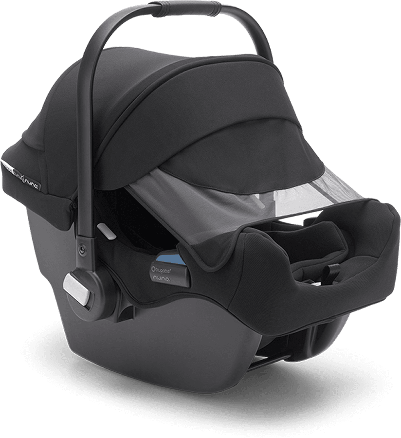 Bugaboo 2021 Turtle One Infant Car Seat by Nuna - Black - 81703ZW01