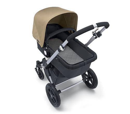 Bugaboo Wool Mattress Cover - Grey Melange