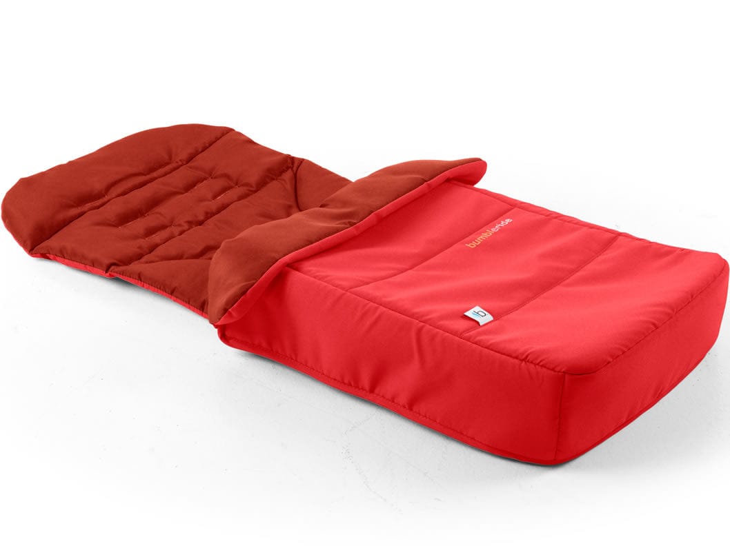 Bumbleride Footmuff & Liner in Cayenne Red