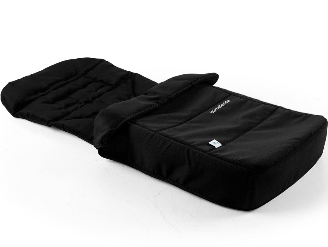 Bumbleride Footmuff & Liner in Jet Black