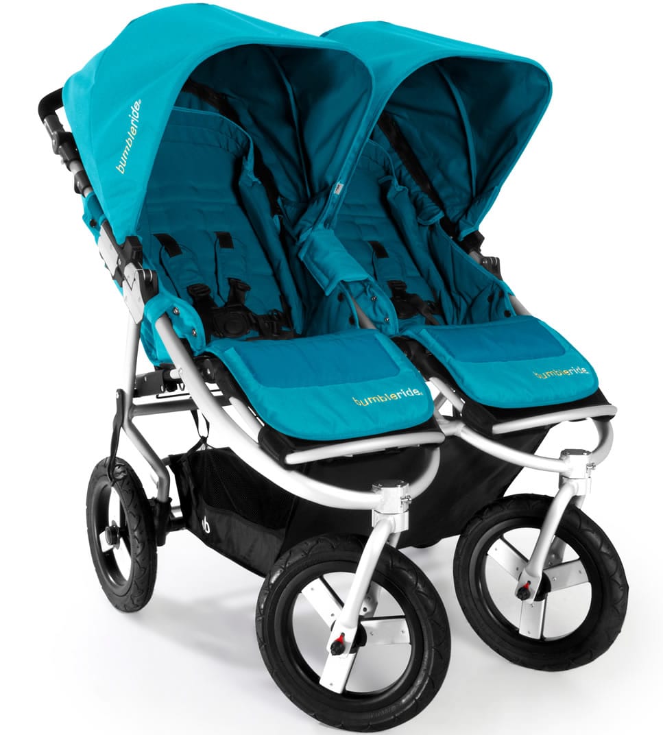 Bumbleride Indie Twin Stroller in Aquamarine