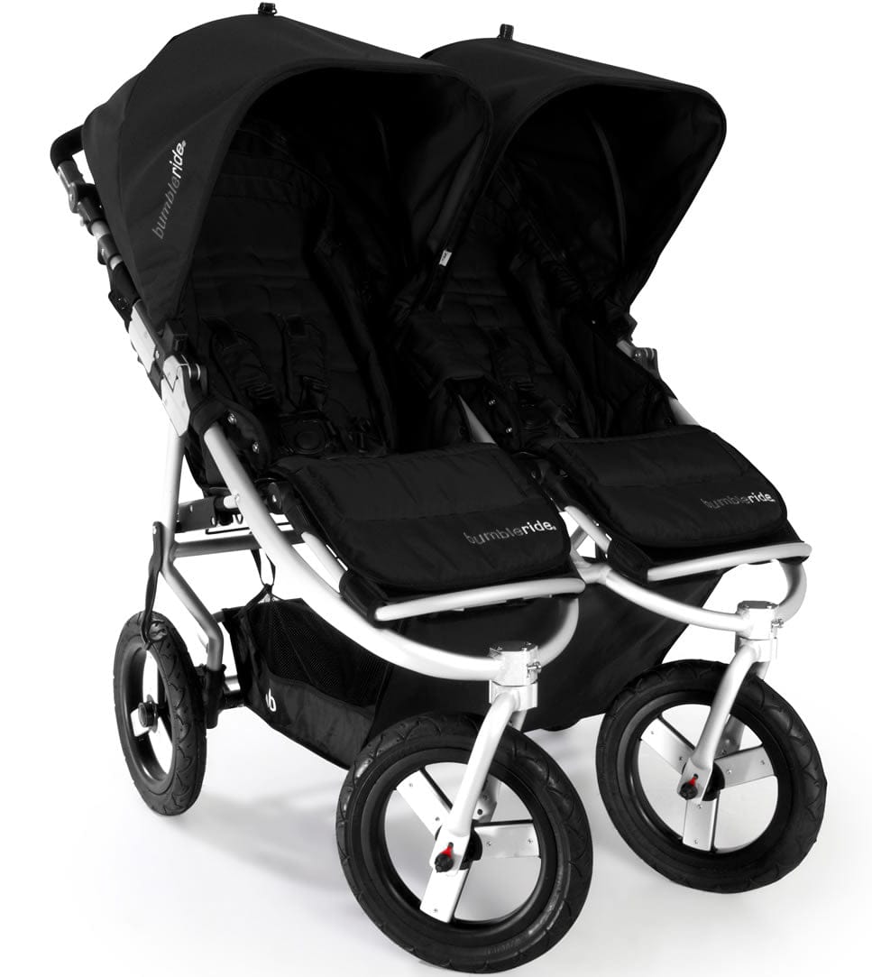 Bumbleride Indie Twin Stroller in Jet Black