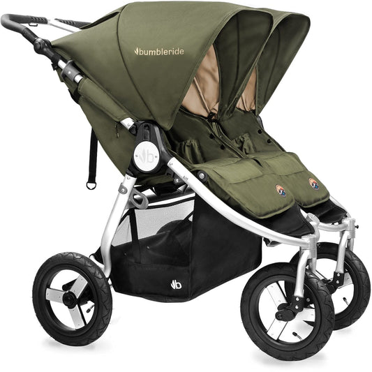 Bumbleride 2017 Indie Twin Stroller - Camp Green - IT-950CG