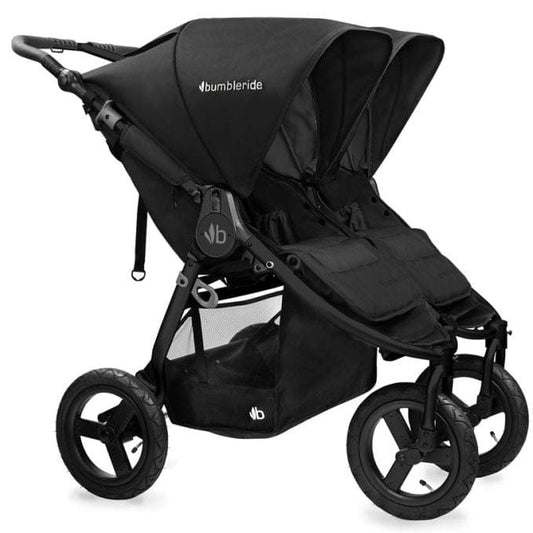 Bumbleride 2017 Indie Twin Stroller - Matte Black - IT-950BLK