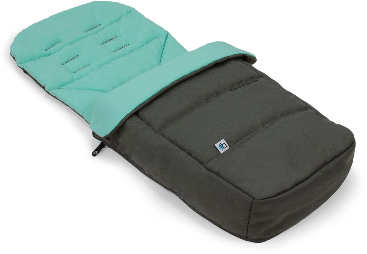 Bumbleride Footmuff in Grey Mint - M-90DGM