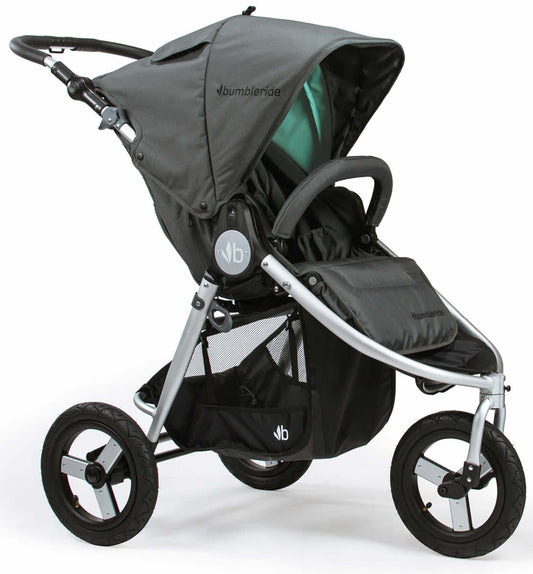 Bumbleride Indie Single Stroller - Dawn Grey Mint