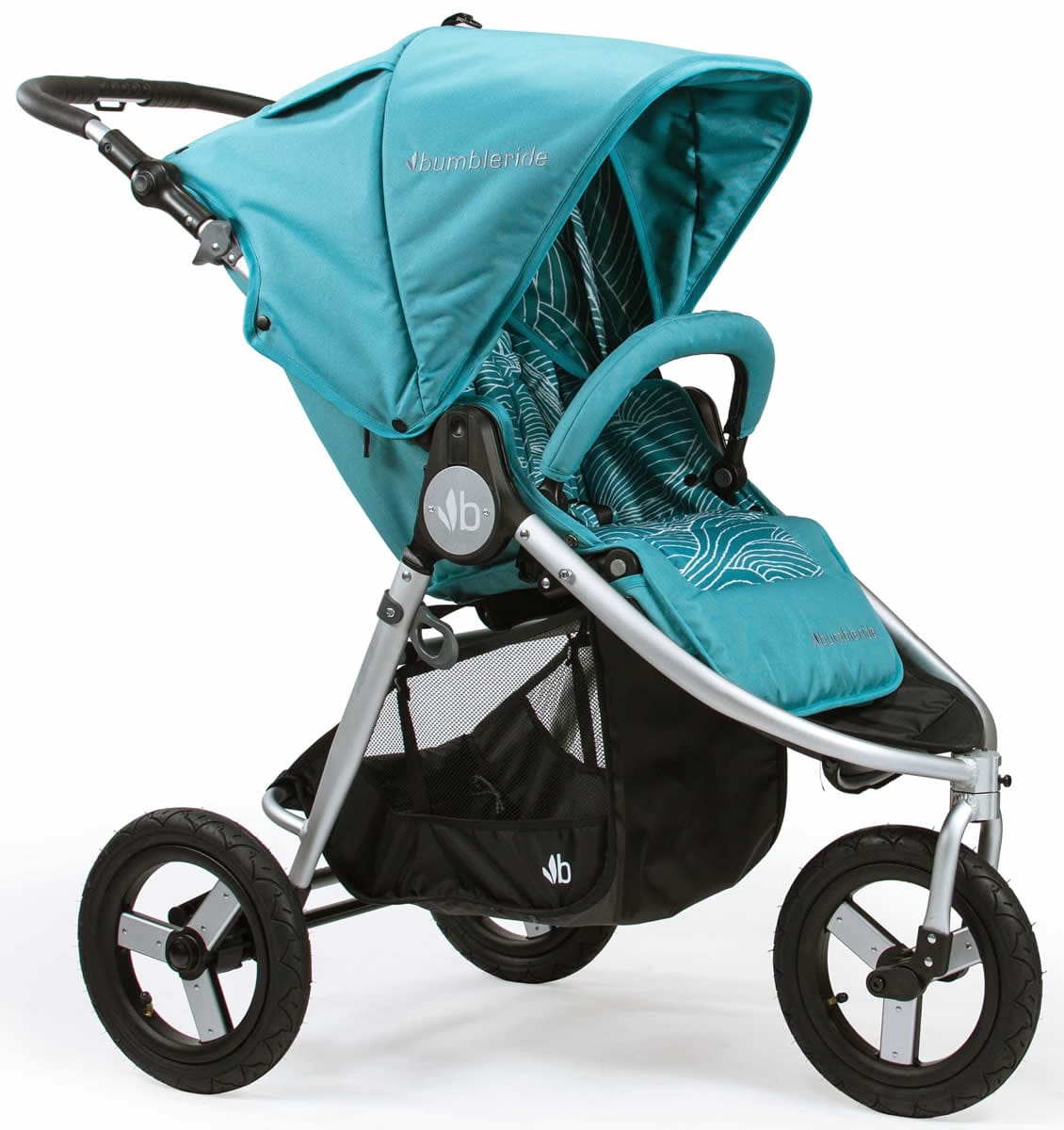 Bumbleride Indie Single Stroller - Tourmaline Wave