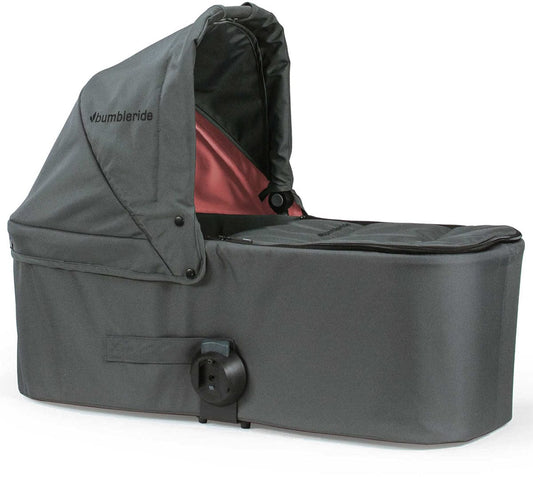 Bumbleride Indie Twin Bassinet - Dawn Grey Coral