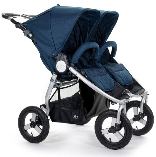 Bumbleride Indie Twin Side by Side Double Stroller - Maritime Blue