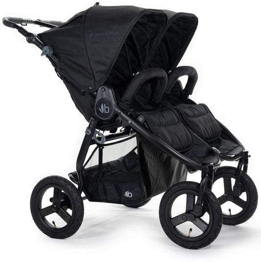 Bumbleride Indie Twin Side by Side Double Stroller - Matte Black