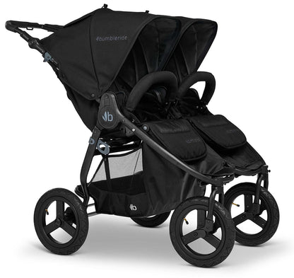 Bumbleride Indie Twin Side by Side Double Stroller - Black