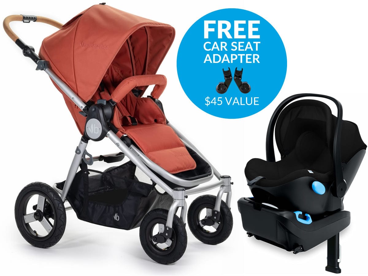 Bumbleride Era + Clek Liing Travel System - Clay - E-465CY-LG19U1-PBKB3