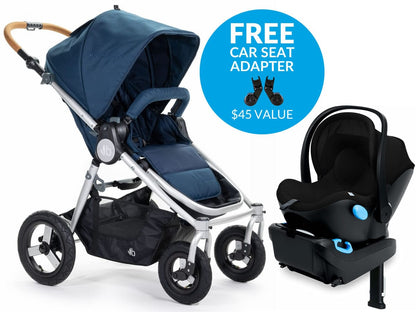 Bumbleride Era + Clek Liing Travel System - Maritime Blue - E-465MB-LG19U1-PBKB3