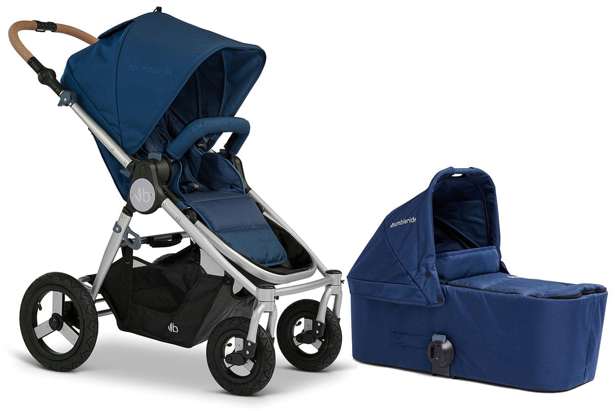Bumbleride Era Stroller + Bassinet Bundle - Maritime / Maritime - E-480MT-BAS-63MT