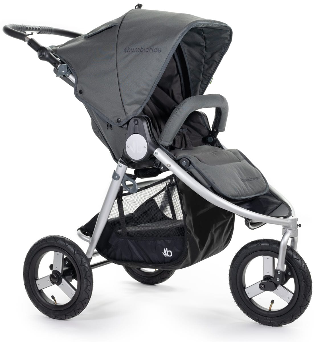 Bumbleride Indie Single Stroller - Dawn Grey - I-850DG