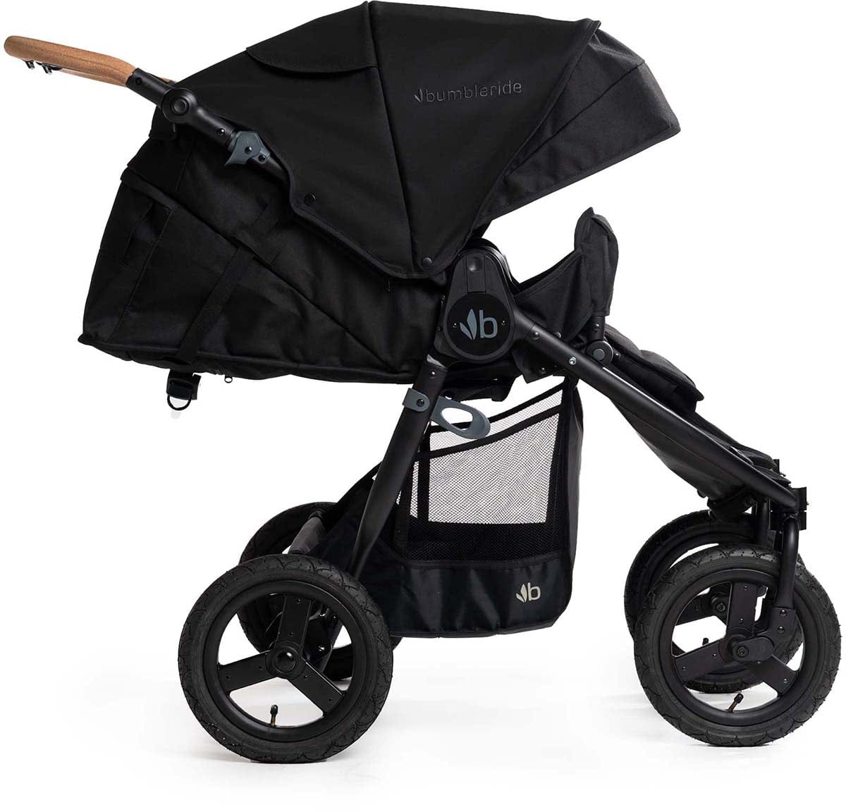 Bumbleride Indie Twin Side By Side Double Stroller - Black - IT-985LC