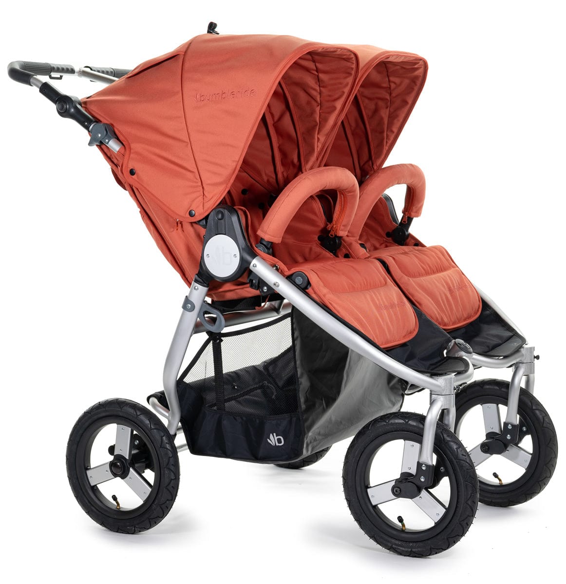 Bumbleride Indie Twin Side by Side Double Stroller - Clay - IT-980CY