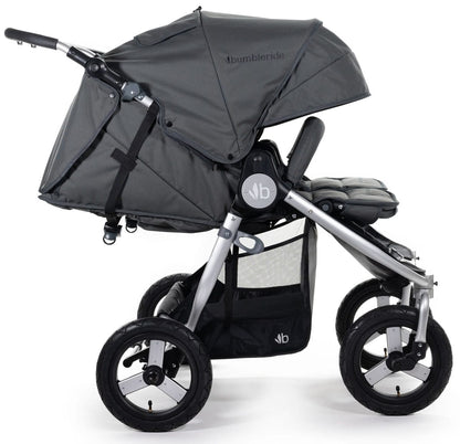 Bumbleride Indie Twin Side by Side Double Stroller - Dawn Grey - IT-980DG
