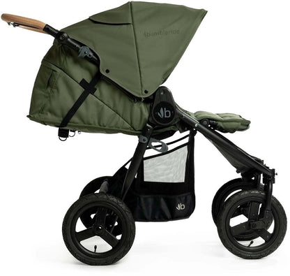 Bumbleride Indie Twin Side By Side Double Stroller - Olive - IT-985VE