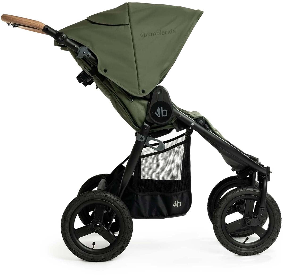 Bumbleride Indie Twin Side By Side Double Stroller - Olive - IT-985VE