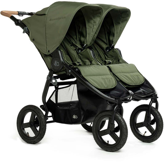 Bumbleride Indie Twin Side By Side Double Stroller - Olive - IT-985VE