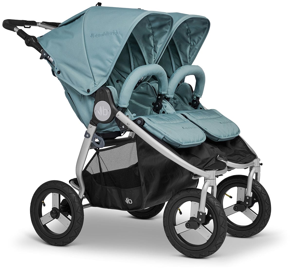 Bumbleride Indie Twin Side by Side Double Stroller - Sea Glass - IT-985SE