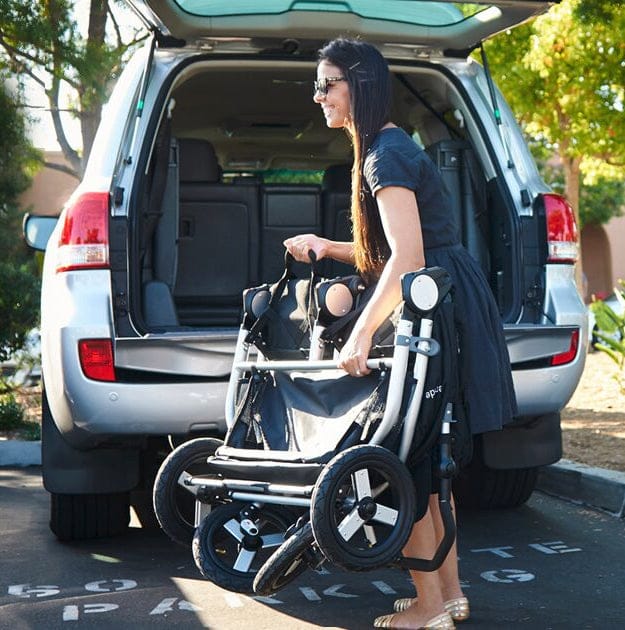 Bumbleride 2017 Indie Twin Stroller - Dawn Grey