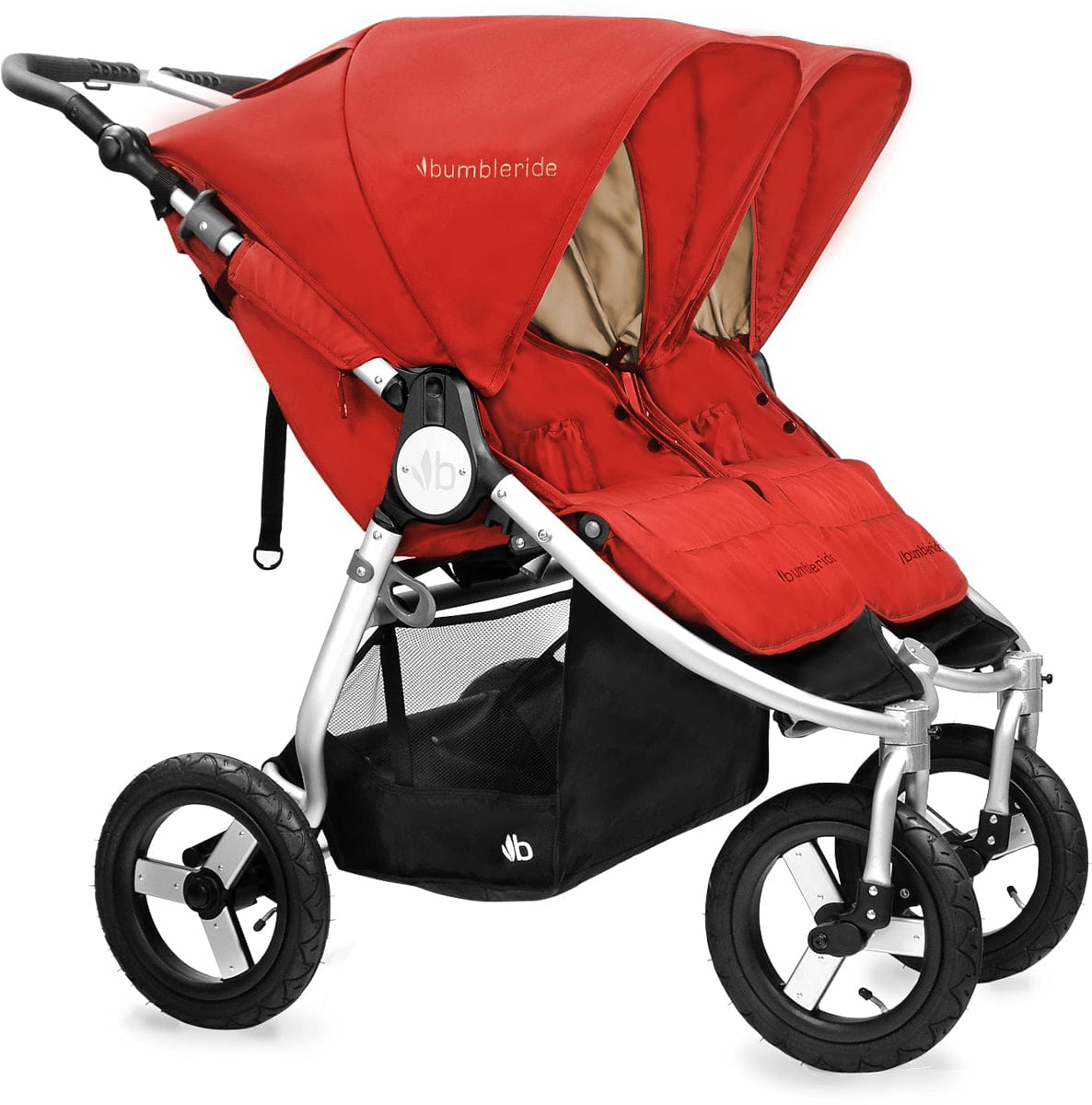 Bumbleride 2017 Indie Twin Stroller - Red Sand