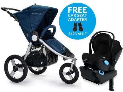 Bumbleride Speed + Clek Liing Travel System - Maritime Blue - SP-365MB-LG19U1-PBKB3