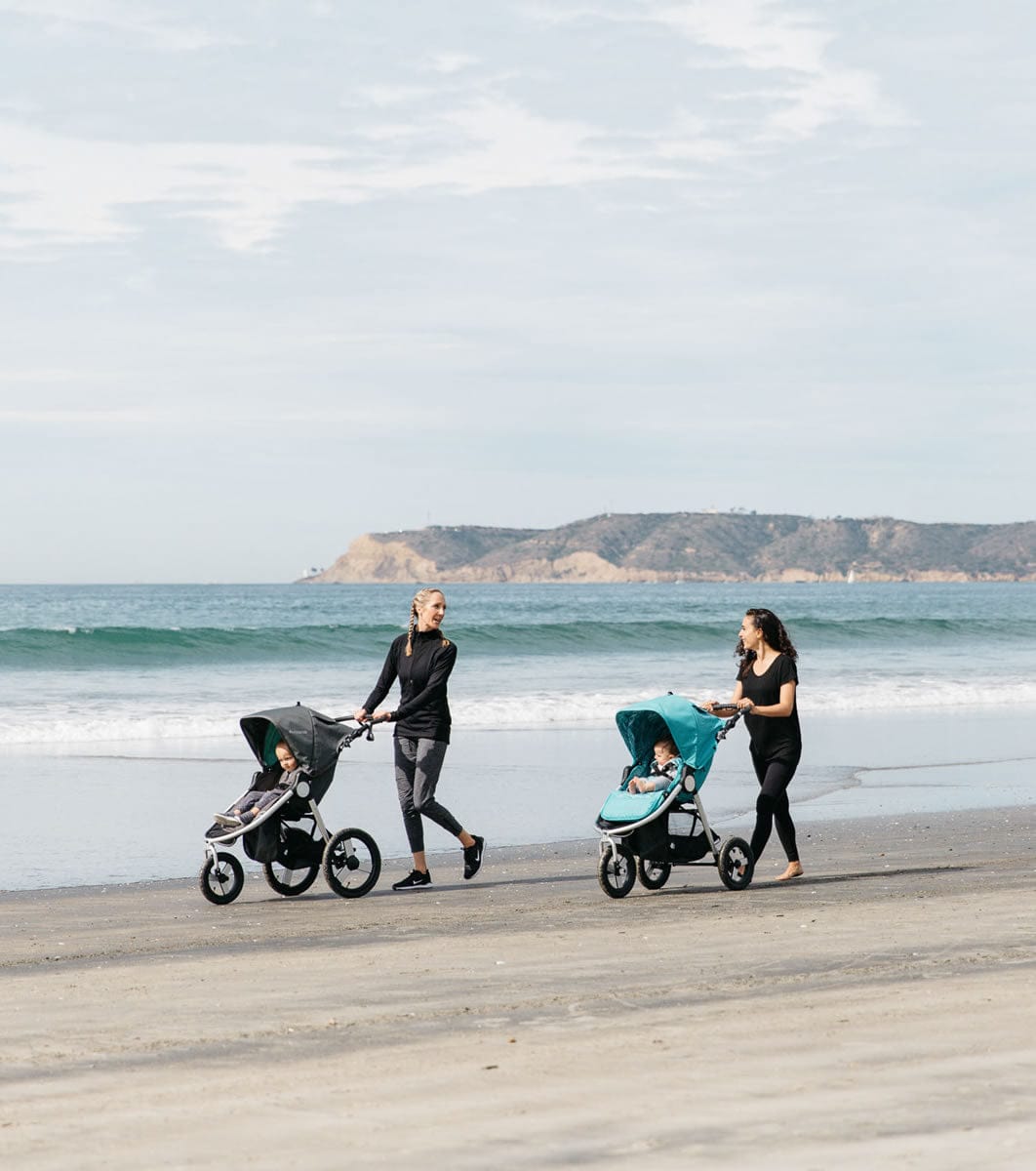 Bumbleride Speed Single Stroller - Dawn Grey Mint - SP-350DGM