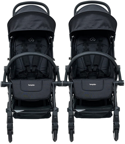 Bumprider Connect 3 Double Stroller Bundle - Black / Black - DBL-51284-2104