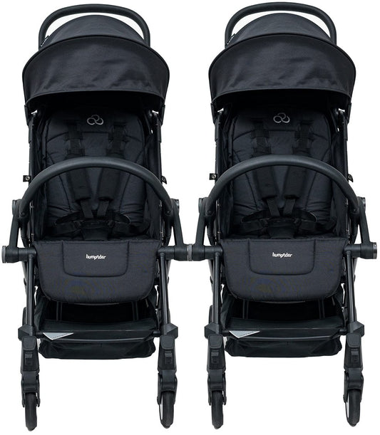 Bumprider Connect 3 Double Stroller Bundle - Black / Black - DBL-51284-2104