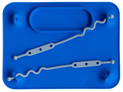 Busy Baby Mat with 2 Tethers - Blue - B4AFBAUS