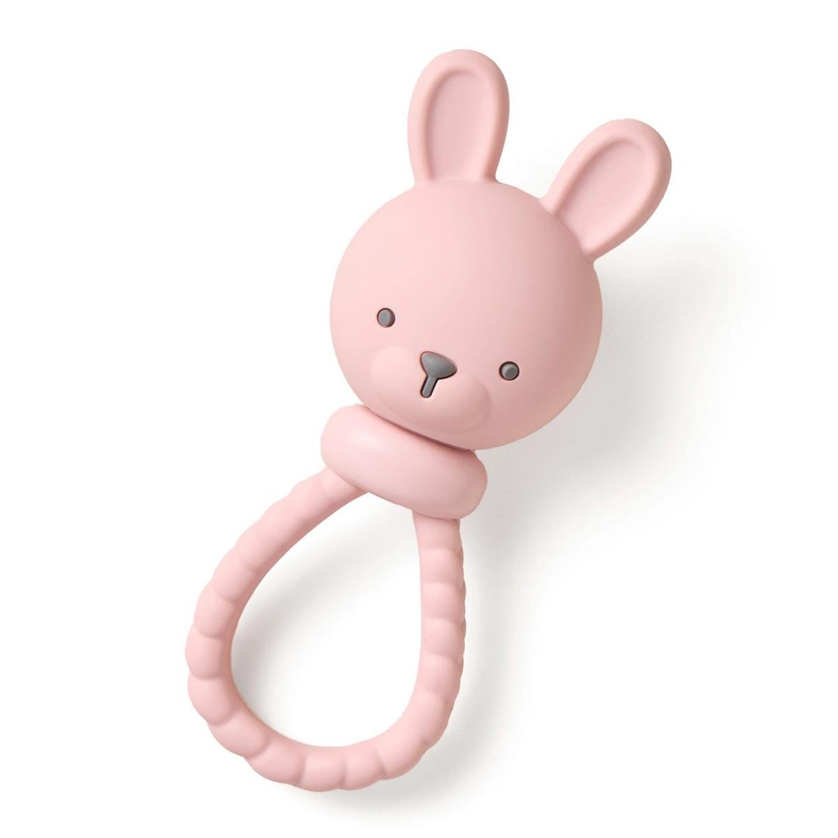 Itzy Ritzy Sweetie Rattle Silicone Rattle with Jingle Sound - Bunny - SH8581