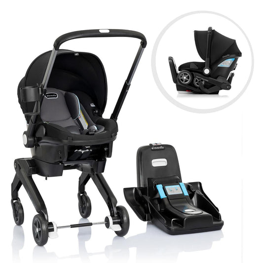 Evenflo Shyft DualRide Infant Car Seat and Stroller Combo - Bryson Blue - CS150112472