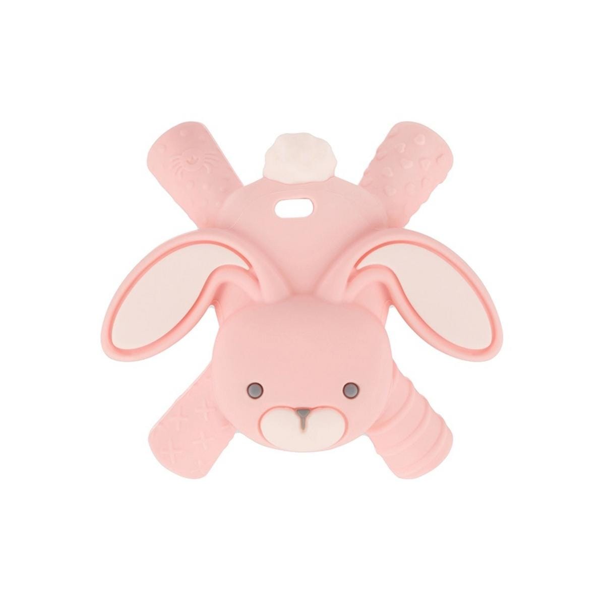 Itzy Ritzy Ritzy Teether Silicone Molar Teether - Bunny - RZT8447