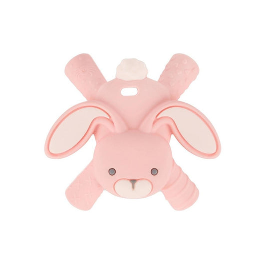 Itzy Ritzy Ritzy Teether Silicone Molar Teether - Bunny - RZT8447