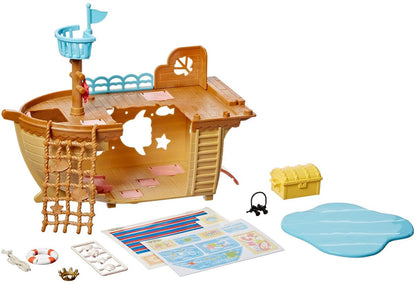 Calico Critters Adventure Treasure Ship